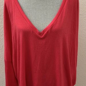 Anthropologie Pink Top Blouse Plus Size 3X 3 X New NWT Beautiful Versatile Shirt